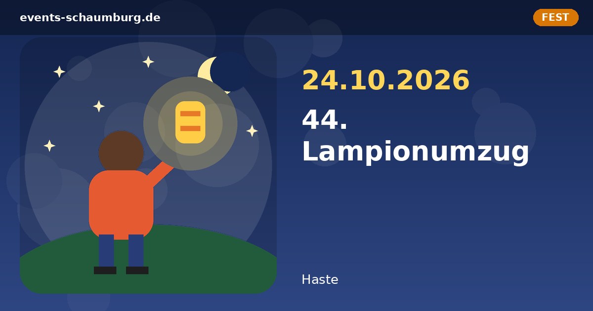44. Lampionumzug