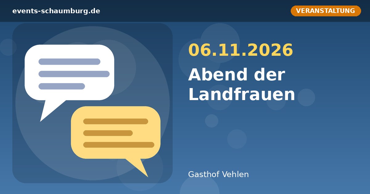 Abend der Landfrauen