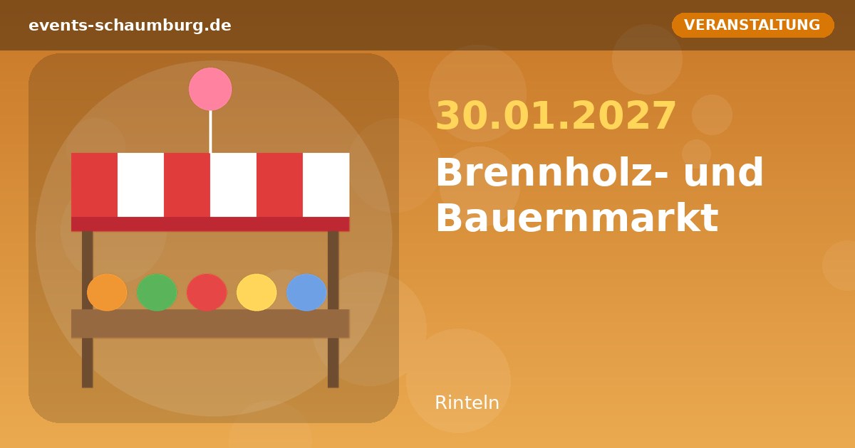 Brennholz- und Bauernmarkt