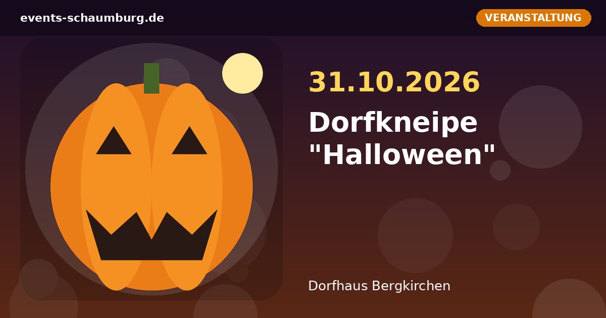 Dorfkneipe "Halloween"
