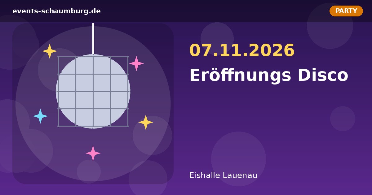 Eröffnungs Disco
