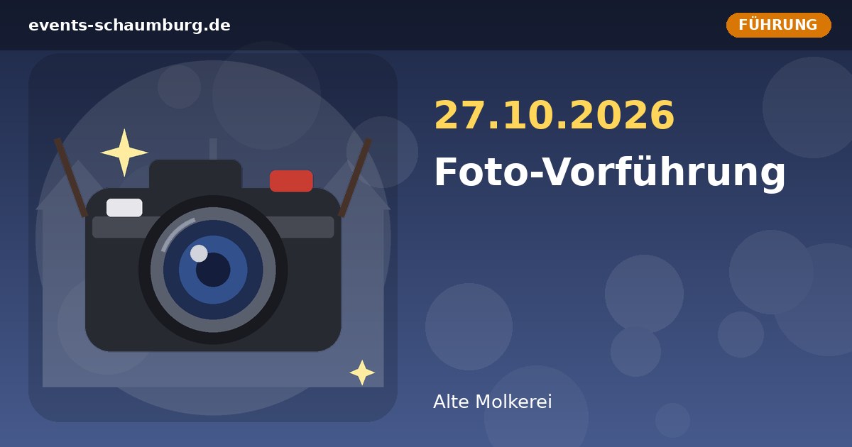 Foto-Vorführung