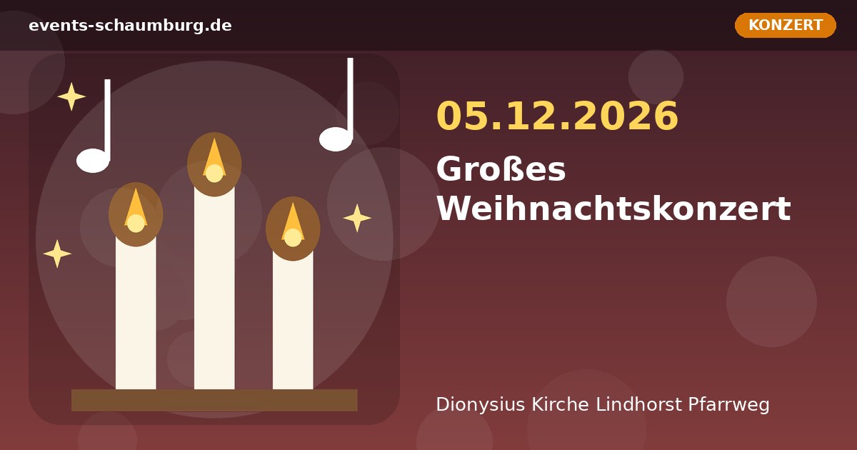 Großes Weihnachtskonzert