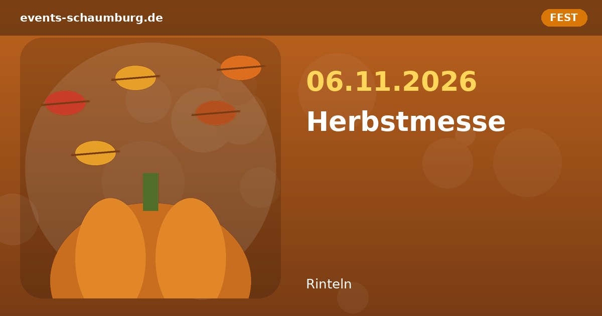 Herbstmesse