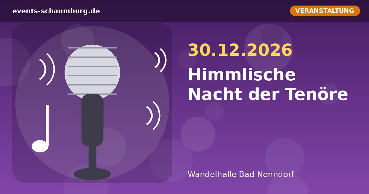 Himmlische Nacht der Tenöre