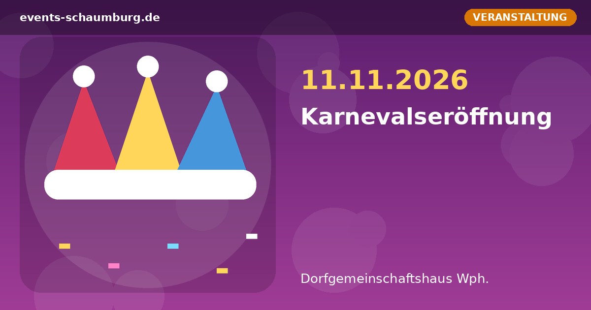 Karnevalseröffnung