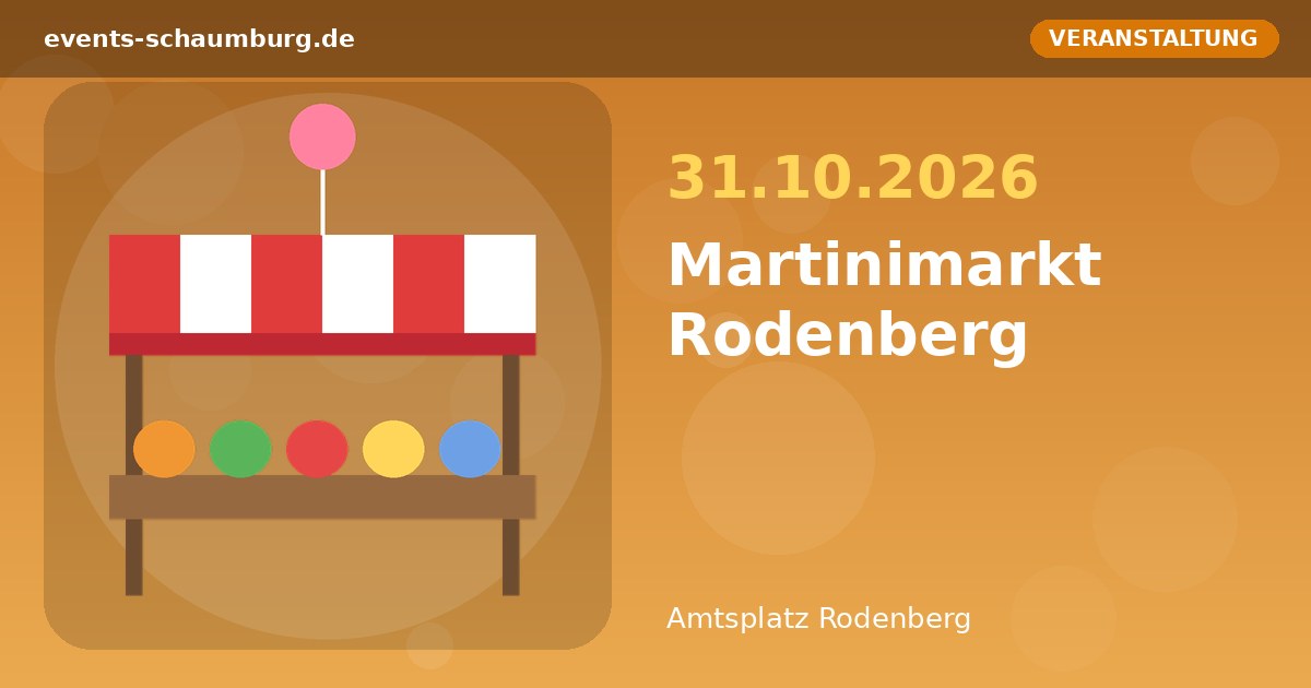 Martinimarkt Rodenberg