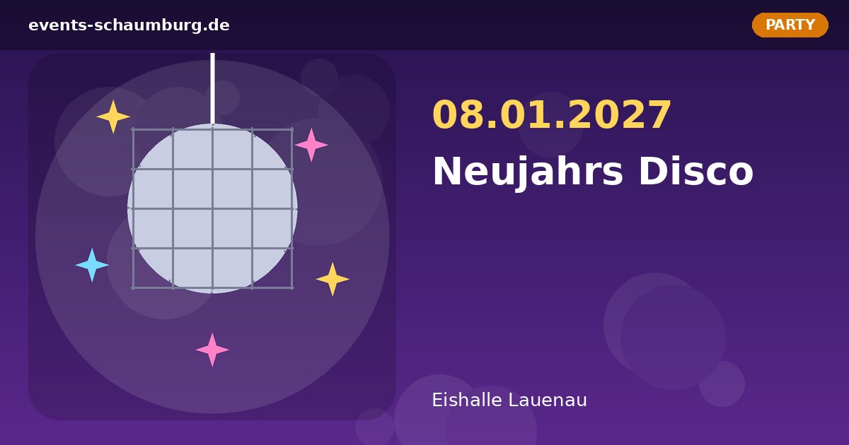 Neujahrs Disco