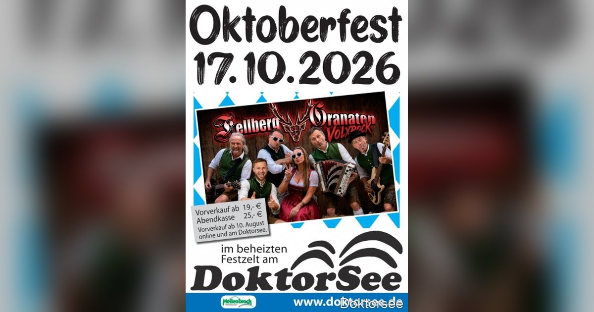 Oktoberfest am Doktorsee 2026