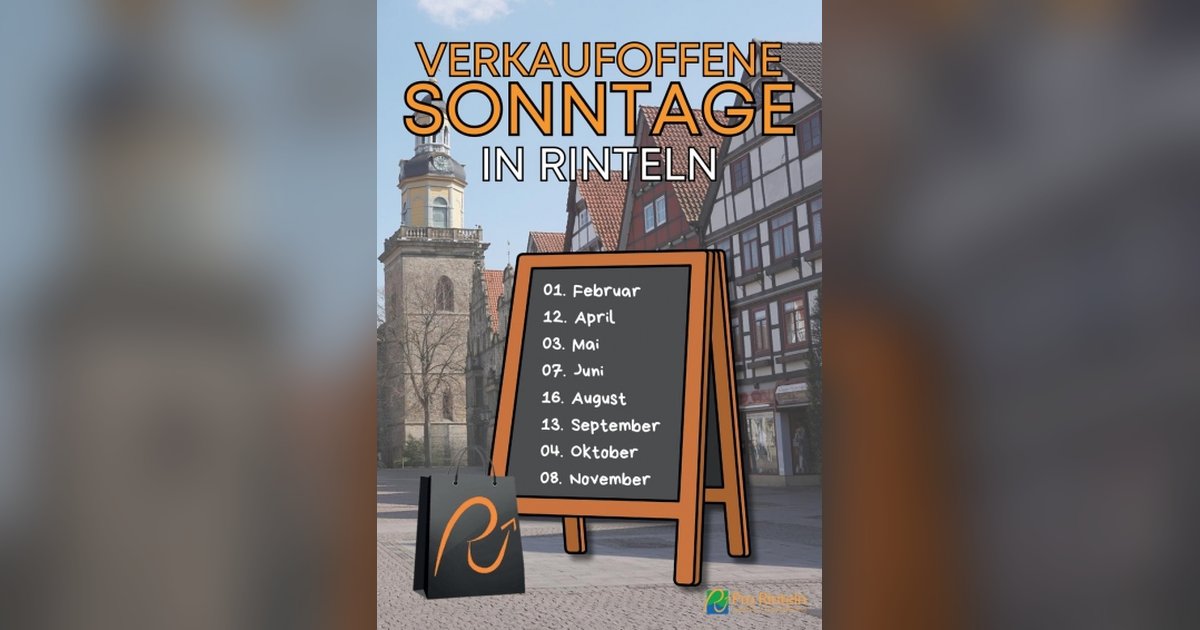 Verkaufsoffener Sonntag in Rinteln