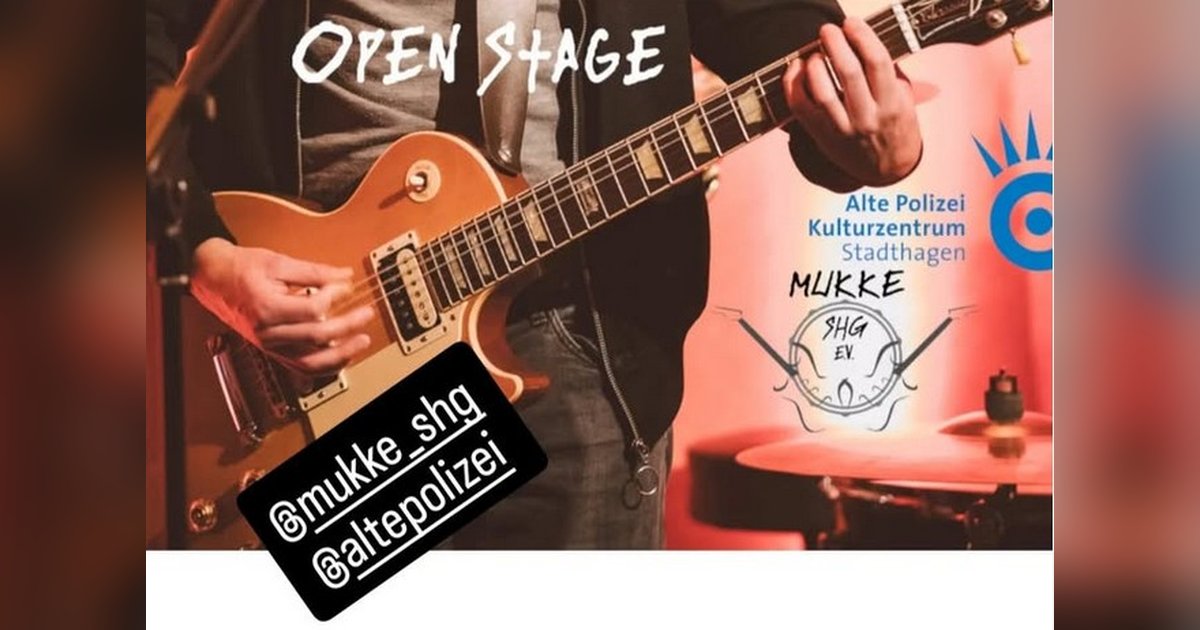 Winter Open Stage