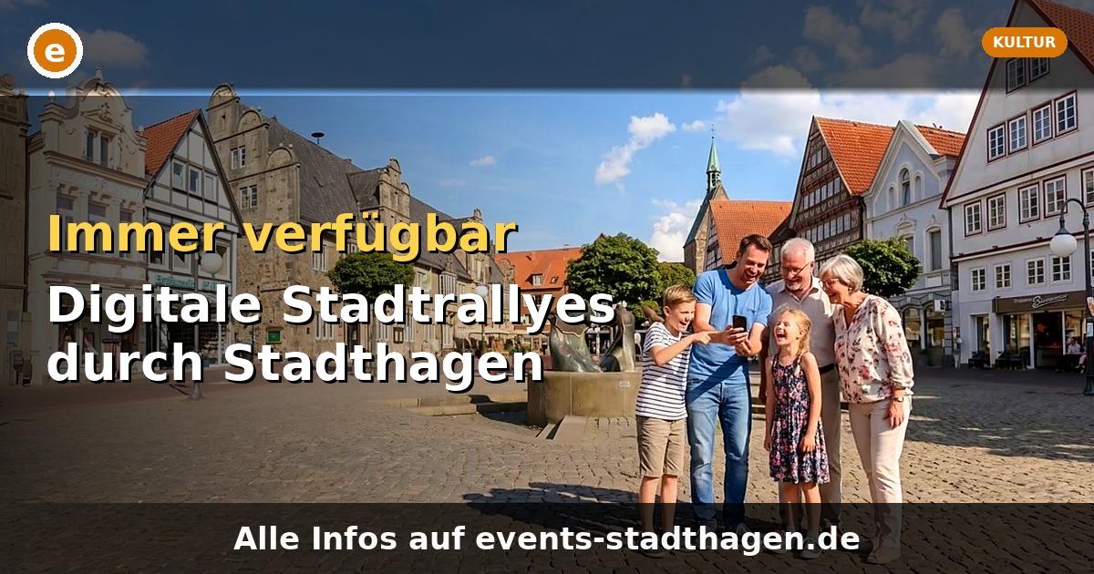 Digitale Stadtrallye durch Stadthagen